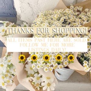 All listings sold below ⬇️